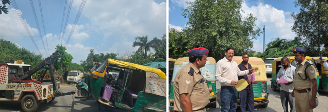 पुराने डीजल-पेट्रोल वाहनों पर परिवहन विभाग की कार्रवाई